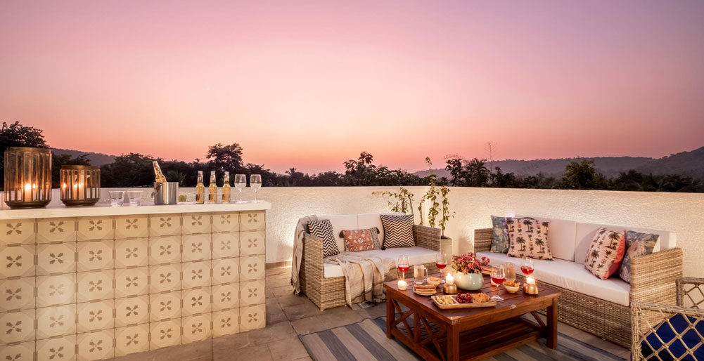 Villa Athena - Terrace seating